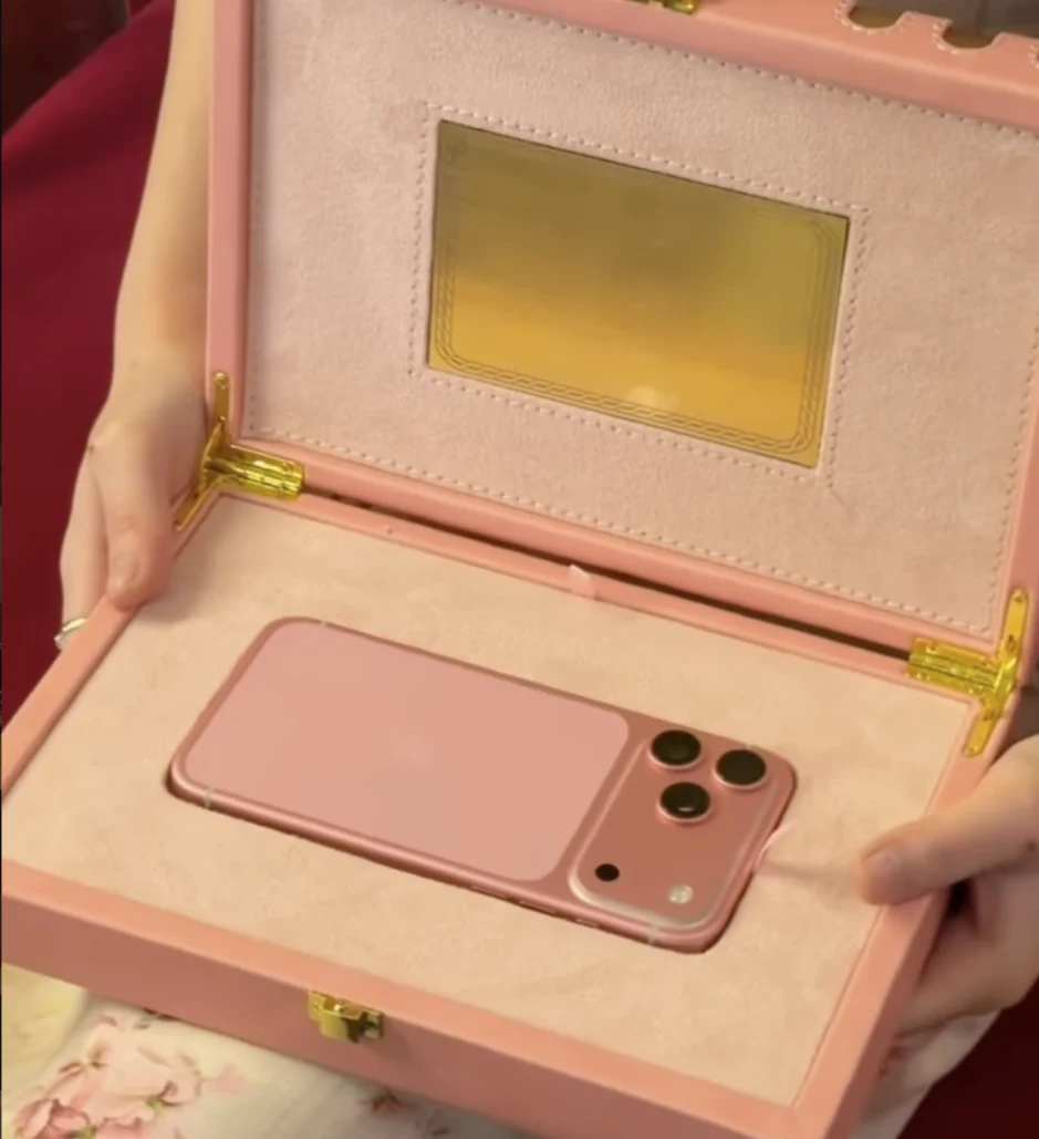 iPhone personnalisé appartenant à un client originaire de Japon