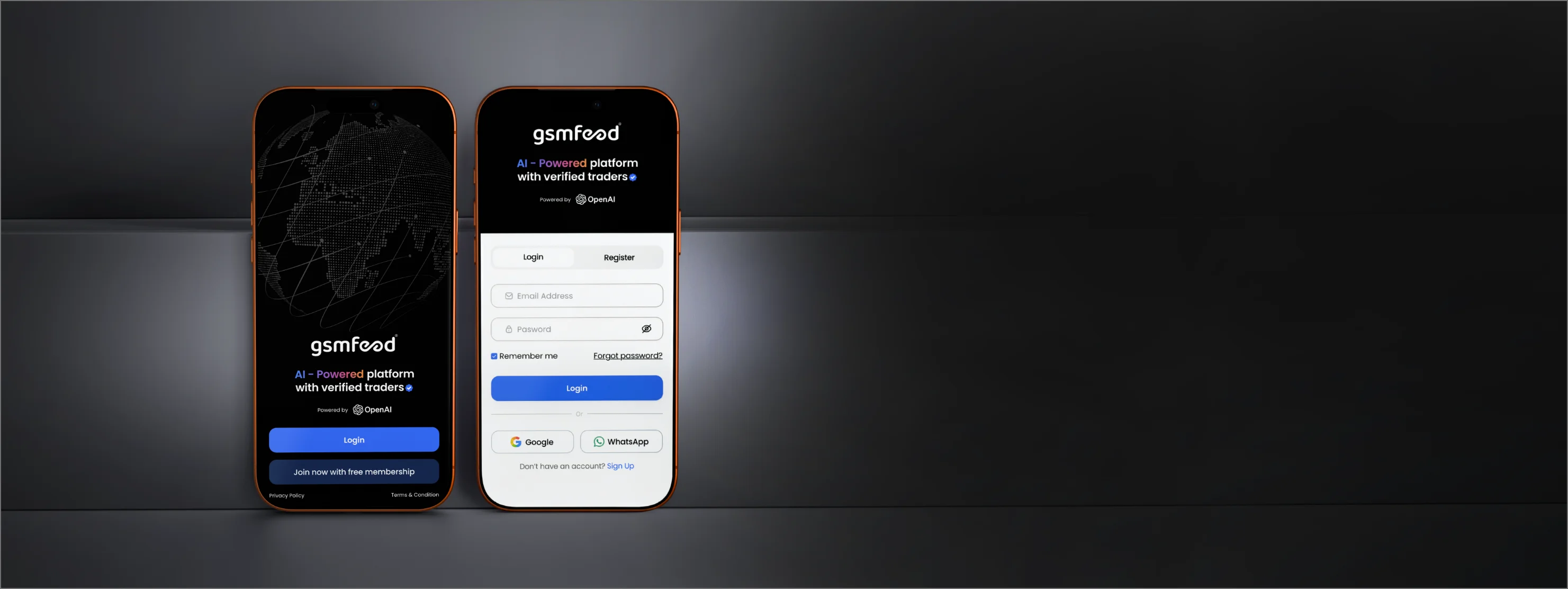 Aper&ccedil;u de l&rsquo;application iOS gsmfeed