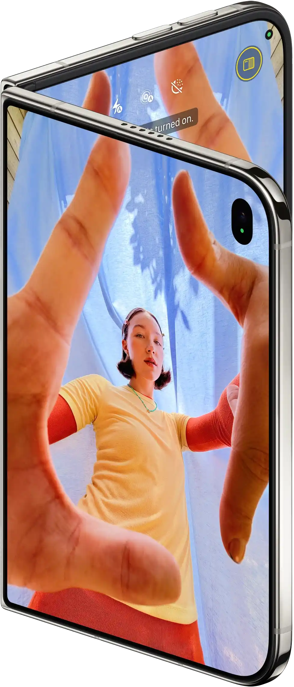 iPhone Duo unfolded display